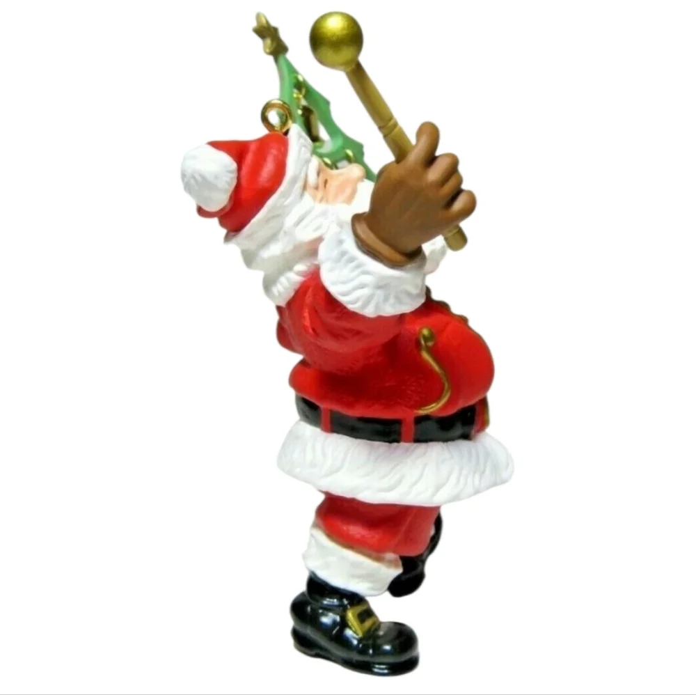 Hallmark Keepsake Jingle Bell Kringle Ornament 2000 Collector’s Club Santa